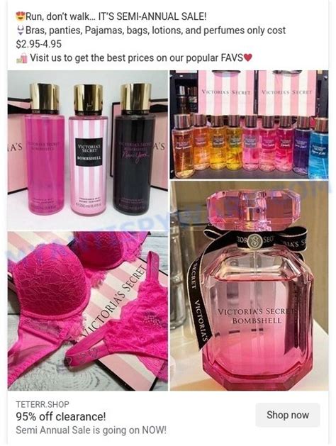 victoria's secret clearance scam